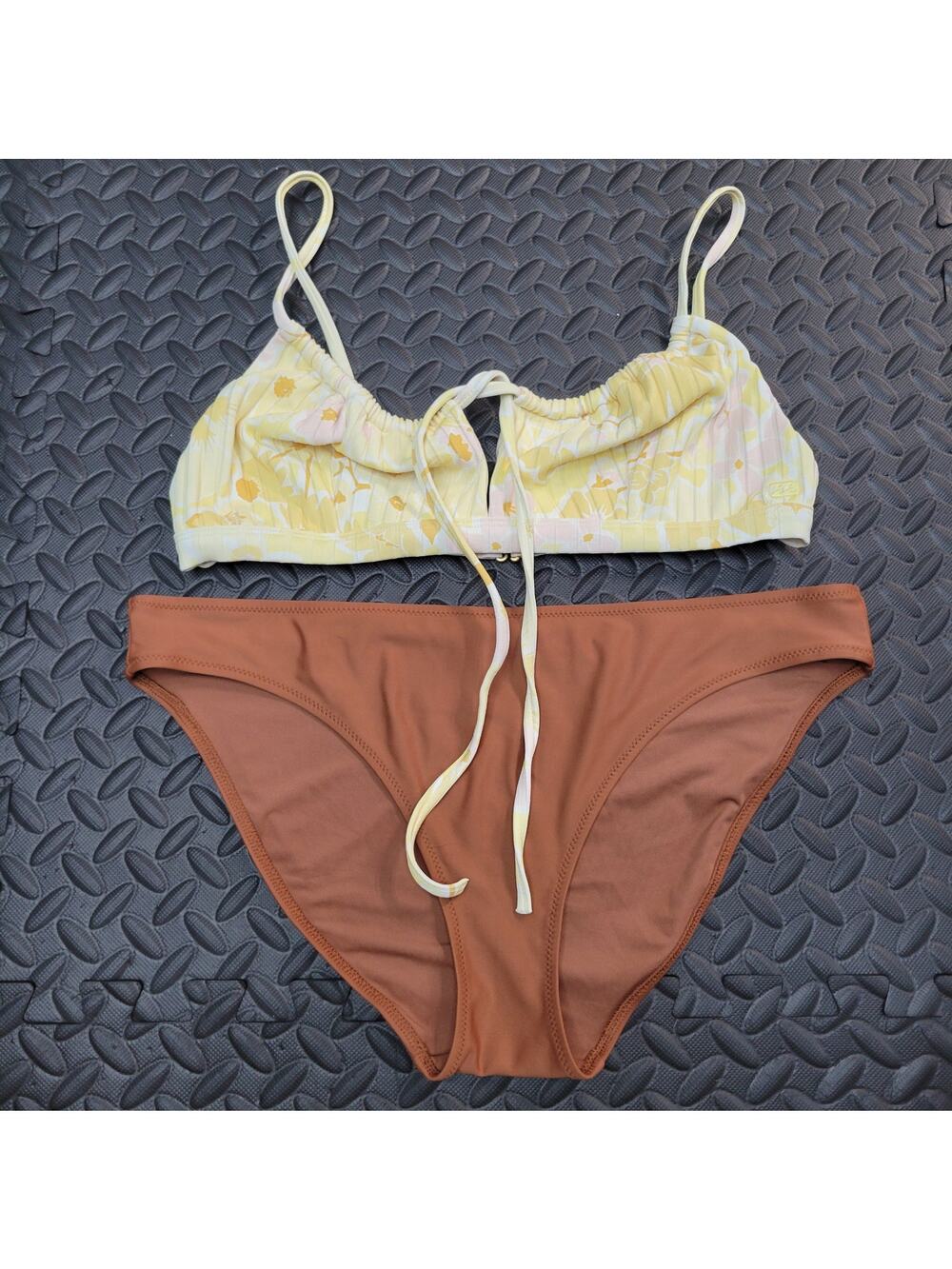 Billabong Bikini Top Aerie Bikini Bottoms Mixed Set Summer Resortwear Floral